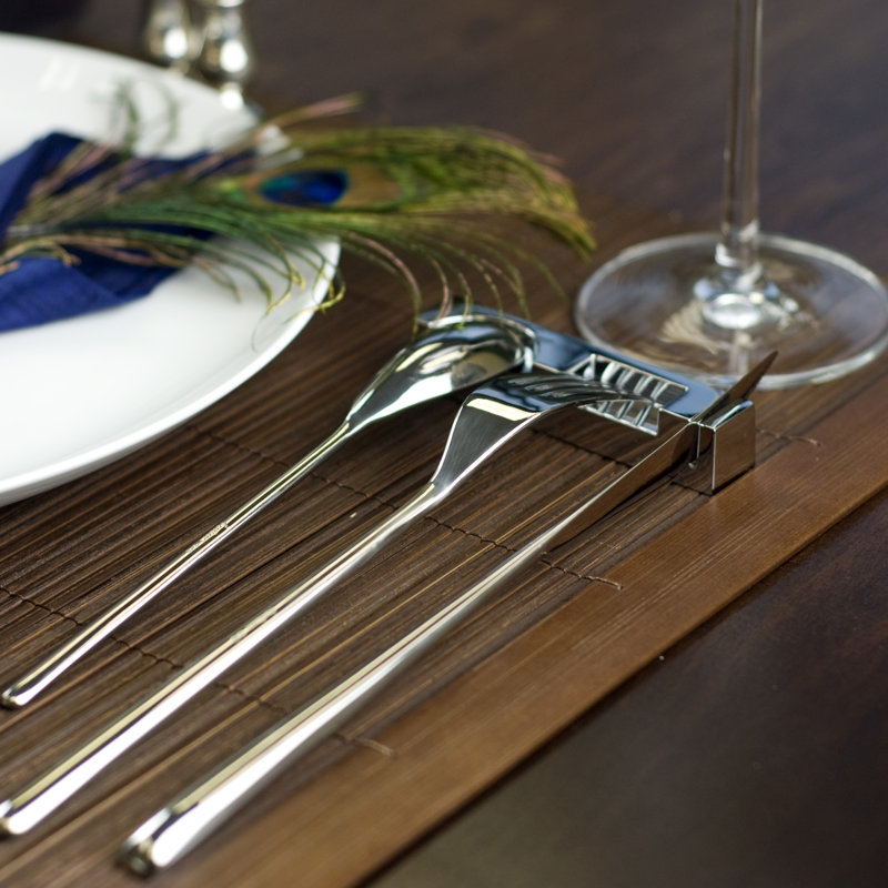 Fortessa Dragonfly Flatware Set - Service for 1 & Reviews | Birch Lane